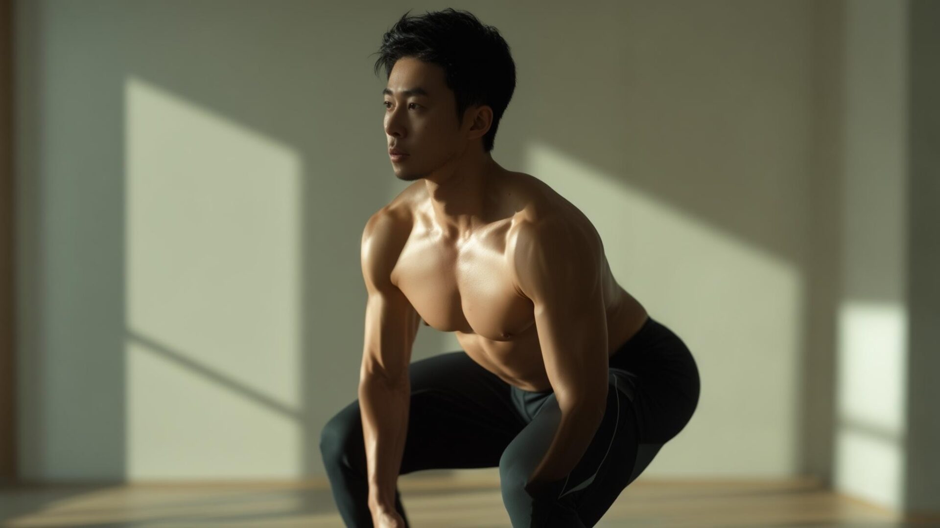 ED予防のために運動している男性のイメージ